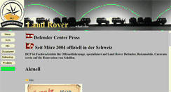 Desktop Screenshot of defendercenter.ch